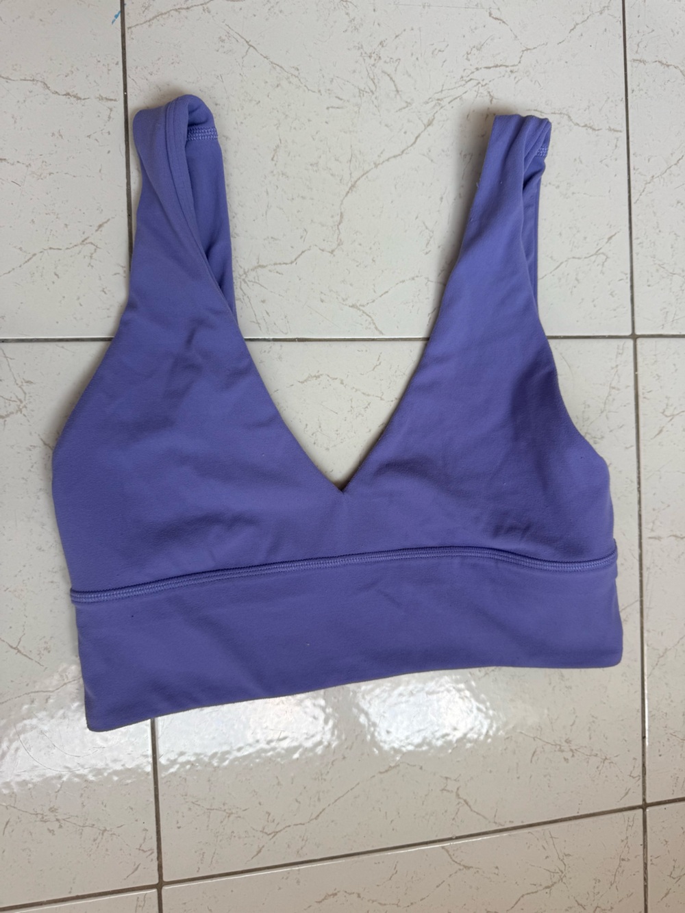 lululemon athletica Lilac Kids Sports Bra Top